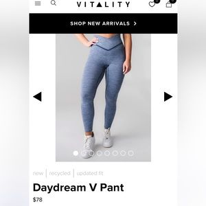 Vitality Daydream Pant- size small